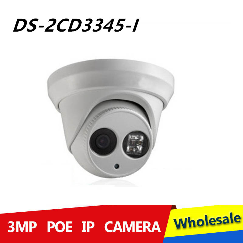 2015 New Multi-language V5.3.3 CCTV Camera 3345-I POE ONVIF Support Waterproof Camera H.265 Full HD 4MP IR