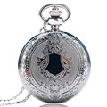 Silver Relogio de Bolso Doctor Who Shield Pendant Pocket Watch Quartz Watches for Women Men Unisex