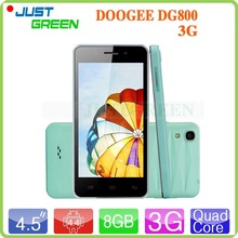 Doogee VALENCIA DG800 Android 4.4 Cell Phone 4.5 inch IPS MTK6582 Quad Core 1.3GHz 1GB RAM 8GB ROM 13.0MP Dual Sim 3G WCDMA OTG