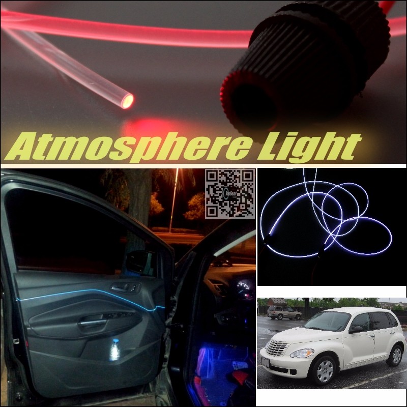 Car Atmosphere Light Fiber Optic Band For Chrysler PT Cruiser Furiosa Interior Refit No Dizzling Cab Inside DIY Air light