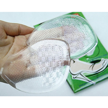 2016 news 2 Pair Anti-Slip Silicone Gel Insole Foot Heels Shoes Anti Slip Cushion Pads l083