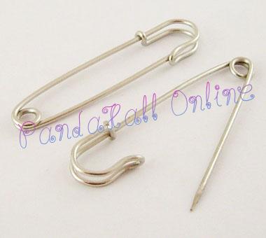 Iron font b Kilt b font Pins Platinum 64mm long 18mm wide 6mm thick hole about