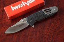 Oem Kershaw Knives 8200GRY supervivencia del cuchillo de caza cuchillos plegable táctico del cuchillo herramienta multifunción de acero 8Cr13MoV envío gota
