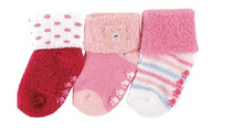 Luvable Friends 3pcs lot New 2014 Lovely Winter Baby Socks for Babies Carters Girl Kids Accessories