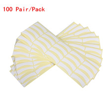 100 pairs lot New Type High Quality Paper Patches Eyelash Under Eye Pads Lash Eyelash Extension