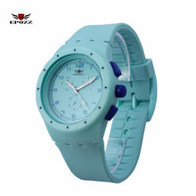 EPOZZ Ladies Swimming Silicone Sports Watch Girl Quartz Analog Clock Waterproof reloj mujer relogio feminino montre