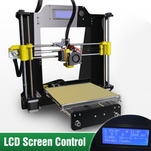 5S LCD 3D printer 2015 new high quality prusa reprap I3 A602 kit mega 2560 DIY 3D printer kit prusa i3