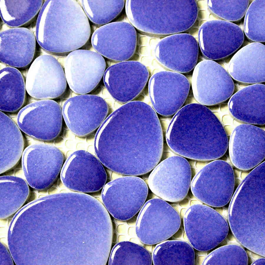 Achetez en gros blue ceramic pebbles mosaic tiles en ligne à des ...