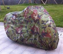 Forest Camouflage L Size 220*95*110cm Motorcycle Covering Waterproof Scooter Cover UV Resistant Heavy Racing Bike Outdoor Cover