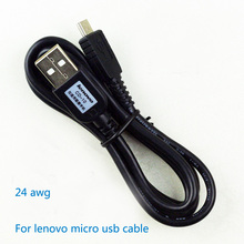 For Lenovo CD-10 micro USB data cable original flat Android double shielded 1 m