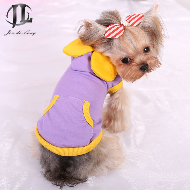Pet Dog Clothes Candycolored Sleeveless Dress Pocket Casual Clothes 