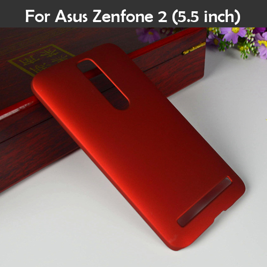 Colorful Oil coated Rubber Matte Hard Back Case for Asus Zenfone 2 zenfone2 ze551ml ze550ml 5