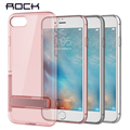  10pcs lot For iPhone 7 Case Original ROCK TPU With Kickstand Soft Protection Case Ultrathin
