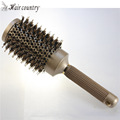53mm Ceramic Iron Radial Round Comb Hair Dressing Brush Salon Styling Barrel Free Shipping Plastic Combs