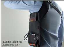 Anti-Theft Hidden Underarm Shoulder Bag Holster Black Nylon Multifunction Redalex Inspector Shoulder Bag – Agent Bond 007 Bag