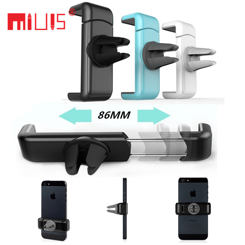 Universal Car Holder Ventilation Air Vent Mount for Iphone 6 Plus 5S Stand Support For Samsung