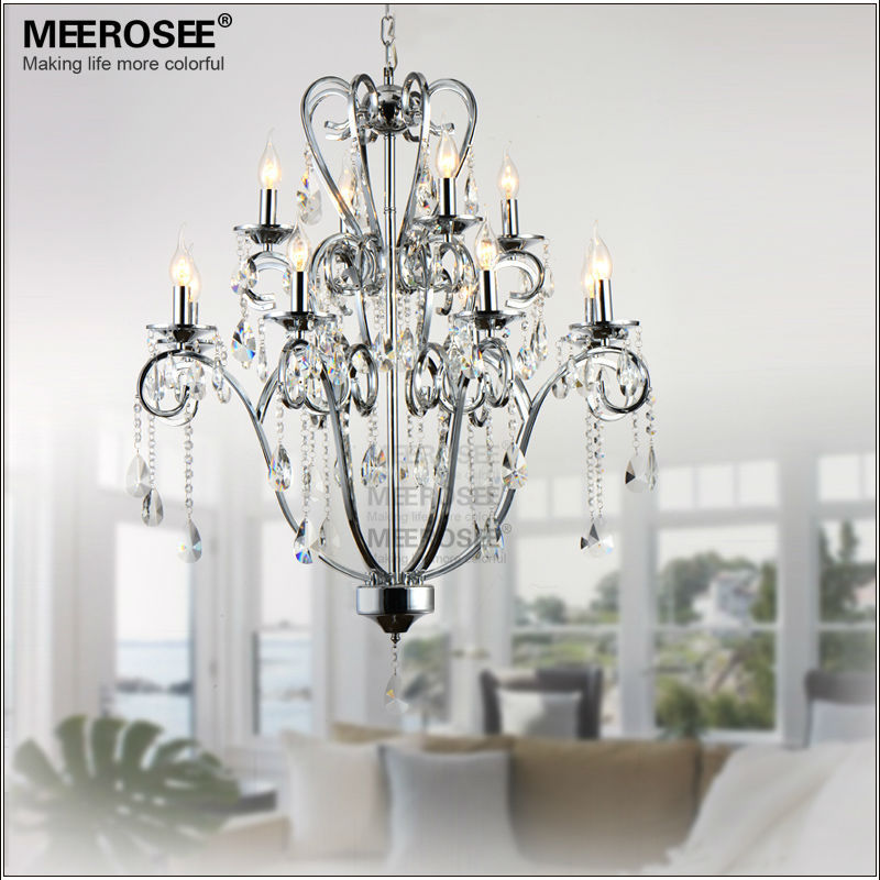 MD051-L8+4 modern chandelier Metal pendant lamp light indoor lighting (2)