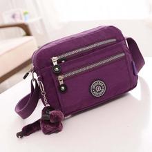 Min Fashion Women Waterproof Nylon Shoulder Diagonal Bag Messenger Mar29 AP