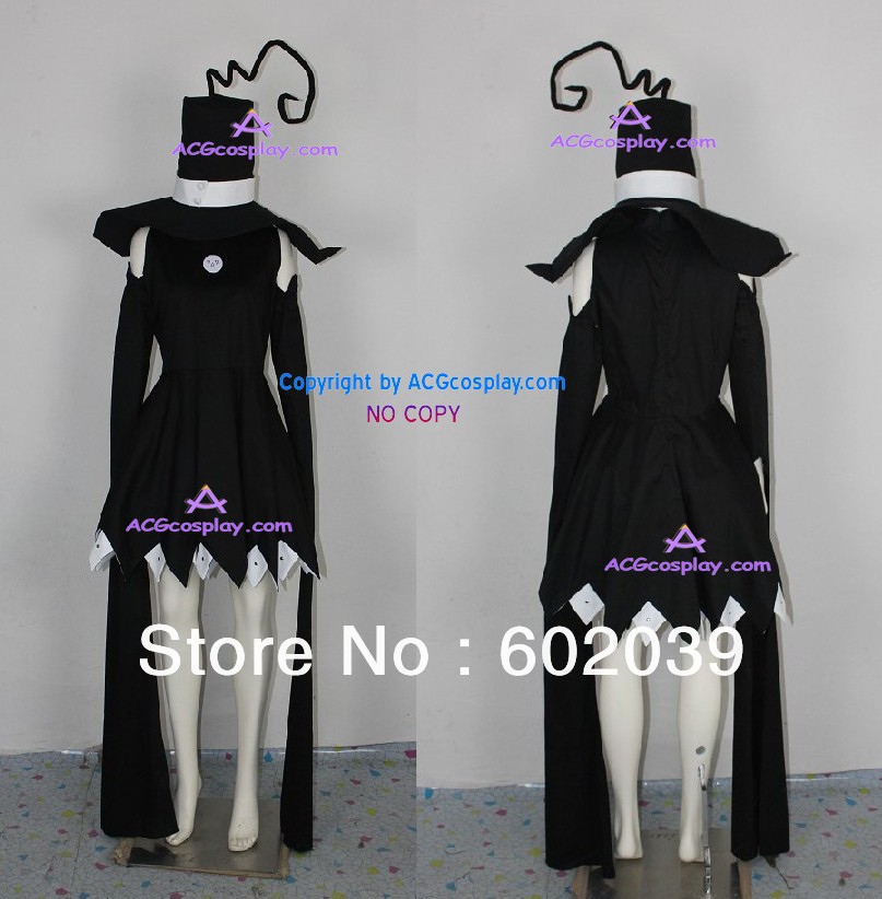 Soul Eater Blair Cosplay Costume include petticoat ACGcosplay
