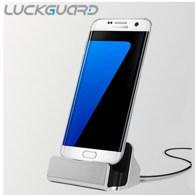 Smart Desktop Charger Dock Station Micro USB Sync Adapter For Android Universal Samsung S6 S7 Huawei