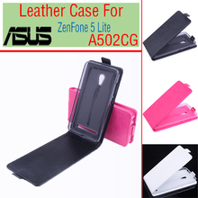 For Asus Zenfone 5 Lite A502CG Business Phone Cases PU Leather Flip Case Back Cover Shell