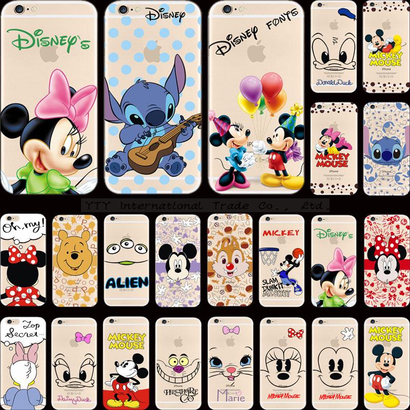 Pattern Very Famous Cartoon Soft Silicon Phone Shell For Apple iPhone 6 4.7'' Case For iPhone6 Cases Cover E-XX SD-TT CHXS RCZZ