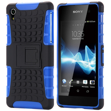 Z2 Case High Quality Luxury Hard TPU Plastic Hybrid Armor Mobile Phone Case Cover For Sony