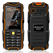 Original VKWorld Stone 5200mAh Spreadtrum 6531CA 2 4 Screen IP67 Waterproof Dustproof Dropproof Mobile Phone GSM