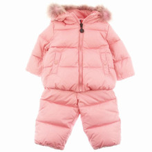 2016 Winter Children’s Clothing Set Kids Ski Suit Overalls baby girls Down jacket Warm Jackets Jumpsuits + Bib Pants 2 pcs.