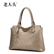 LAORENTOU women handbag new 2016 fashion wristlets bag women genuine leather handbags cowhide shoulder bags ladies brand tote
