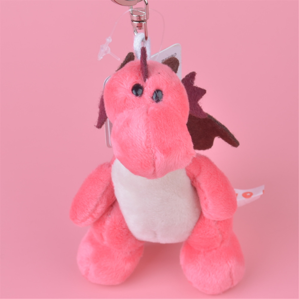 dinosaur plush keychain