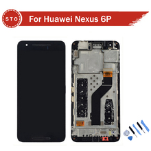 For Huawei Google Nexus 6P LCD Dispaly With Touch Screen Digitizer Assembly +frame +Tools