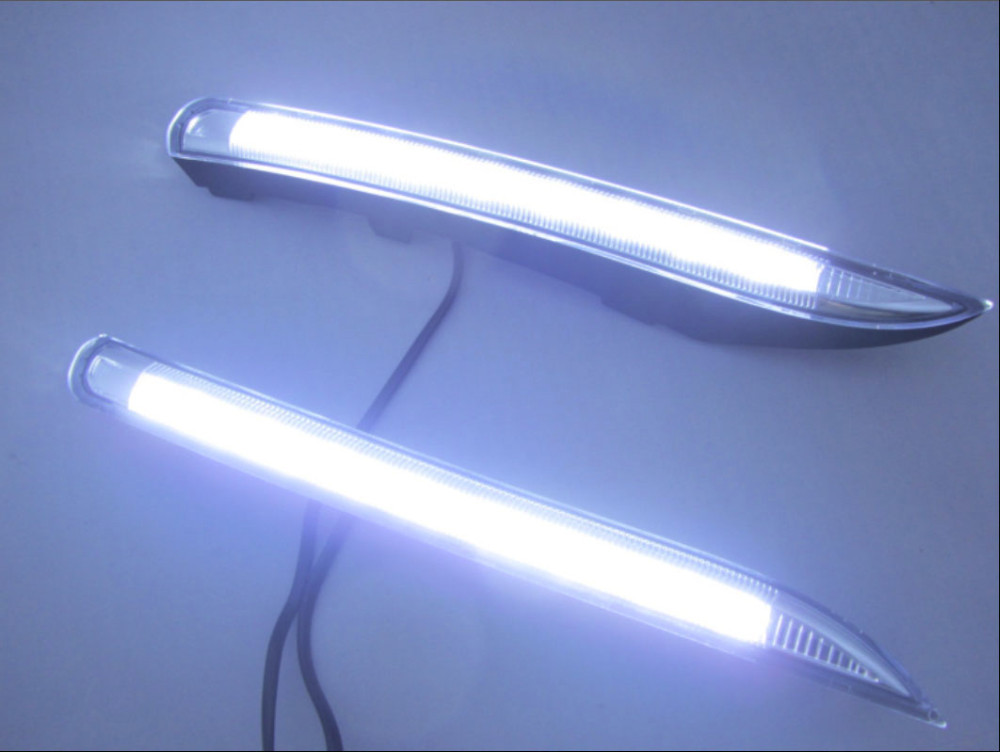 LED DRL Daytime Running Light Suitable For Renault Koleos 2012-2014, Ultra-bright LED Car External Lights
