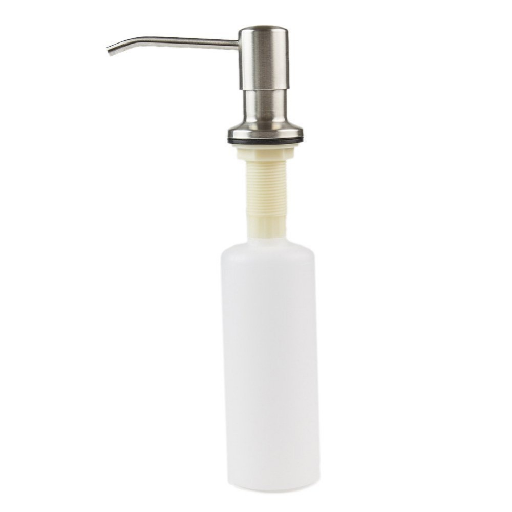 Liquid-Sink-Soap-Dispenser-Pump-Large-Capacity-350ml-Well-Built-and ...