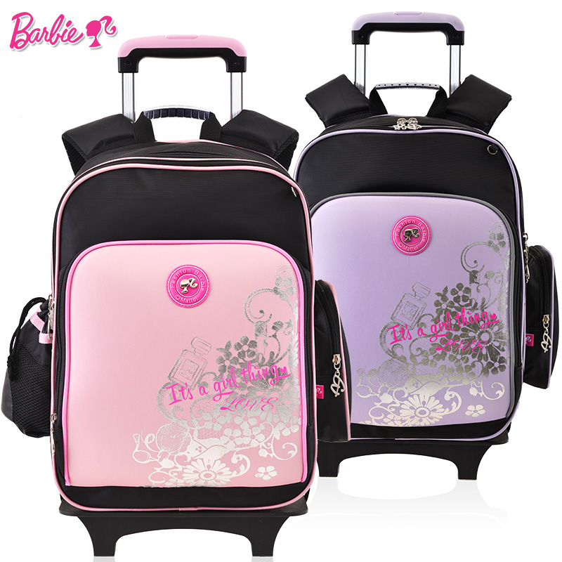 barbie rolling backpack