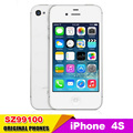 Original Apple iPhone 4S 16GB 3G WIFI GPS 8MP 1080P 3.5"IPS 960x640px Touchscreen Unlocked Mobile Phone One Year Warranty