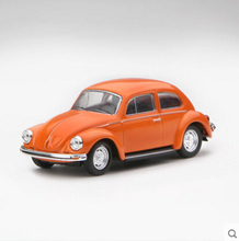 Kyosho 1/64 умирают — бросает модель автомобиля — VW Beetle 1303 1974 оранжевый / синий / черный