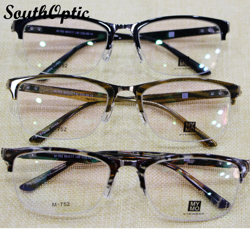 Half Rim Glasses Men Women Prescription Myopia Reading ...