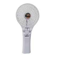 Hand Held Electric Air Cooler Rechargeable Portable Handle Folding USB Mini Fan With Battery Fan Outdoor