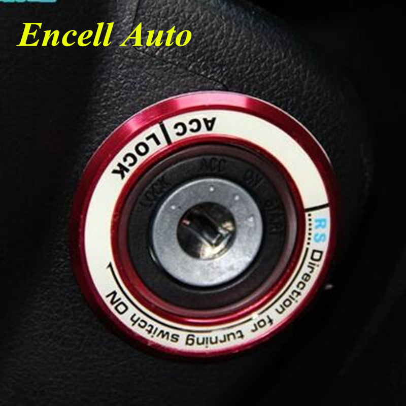 Luminous Ignition Key Ring Switch Cover Sticker For XV forester KIA RIO Solaris Sportage Soul Forte