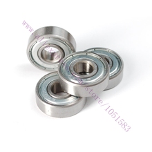 10pc/lot 608 ZZ Double Shielded Bearing are made of chrome steel 8mm x 22mm x 7mm for skateboards, inline skates,3d printer