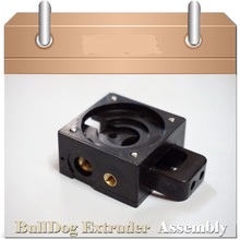 DIY Reprap Bulldog injection-molded Extruder For 1.75/3mm Compatible with E3D J-head MK8 Remote Proximity For 3D Reprap printer