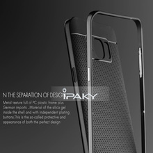 For Samsung Galaxy Note 5 case Original Ipaky Neo Hybrid Luxury Silicone Case Cover Plastic Frame