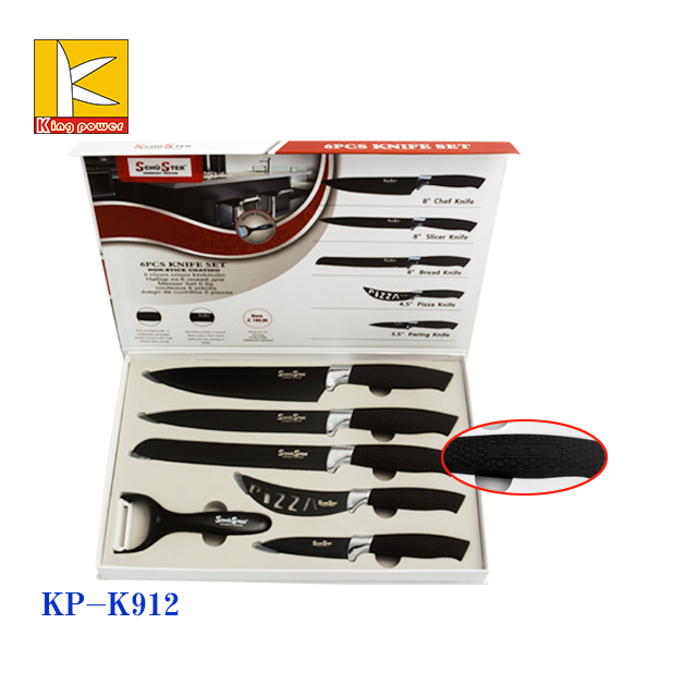 swiss kitchen knives stock tray color box black non stick coating swiss swiss kitchen knives stock tray color box black non stick coating swiss