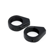 Motorcycle Black 39mm Turn Signal Fork Clamps For Harley XL Sportster 883 Models 1987 2015