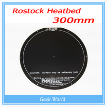 Kossel rostock delta melingkar tidur panas PCB 3d printer headbed delta 300 mm KOSSEL heated bed pengiriman gratis