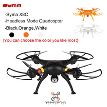 Syma X8C Venture 6 Axis Drone with Camera RC Helicopter Headless Mode UAV with 2MP Camera 4CH YEAHDRONE Quadcopter RC Toys