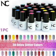 30 Glitter Colors Lac Bluesky Gel Lucky Polish Esmalte Gel Varnish UV soak off Gel Nail Polish Set of Nail Gel of Nail Primer