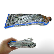 2m Waterproof Emergency Foil Sleeping Bag Reusable Outdoor Survival