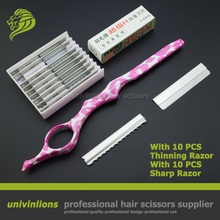 7″ with sharp/thin blade barber razor hairdressing blades hair salon razor thinning hair hairdresser razor haircuts sissors cut